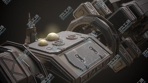 images/goods_img/20210312/3D Sci-Fi Heavy Freighter Cargo Spaceship model/4.jpg